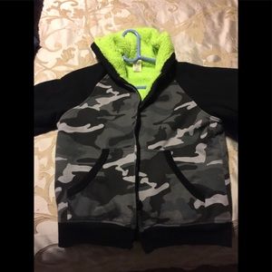 Boys zip up jacket
